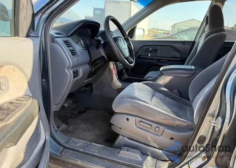 2005 Honda Pilot Ex from USA, damaged, VIN 5FNYF18445B060323